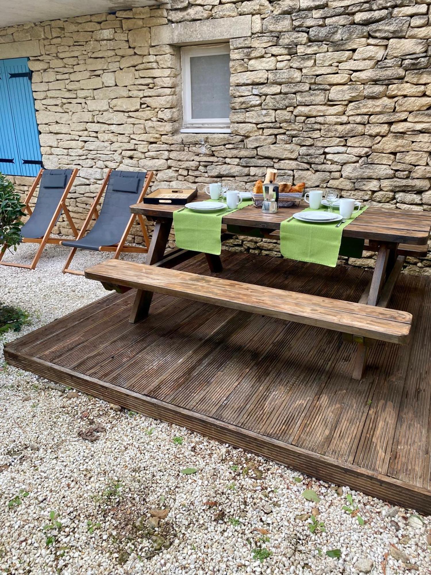 Apartmán Cigale De Gordes Exteriér fotografie