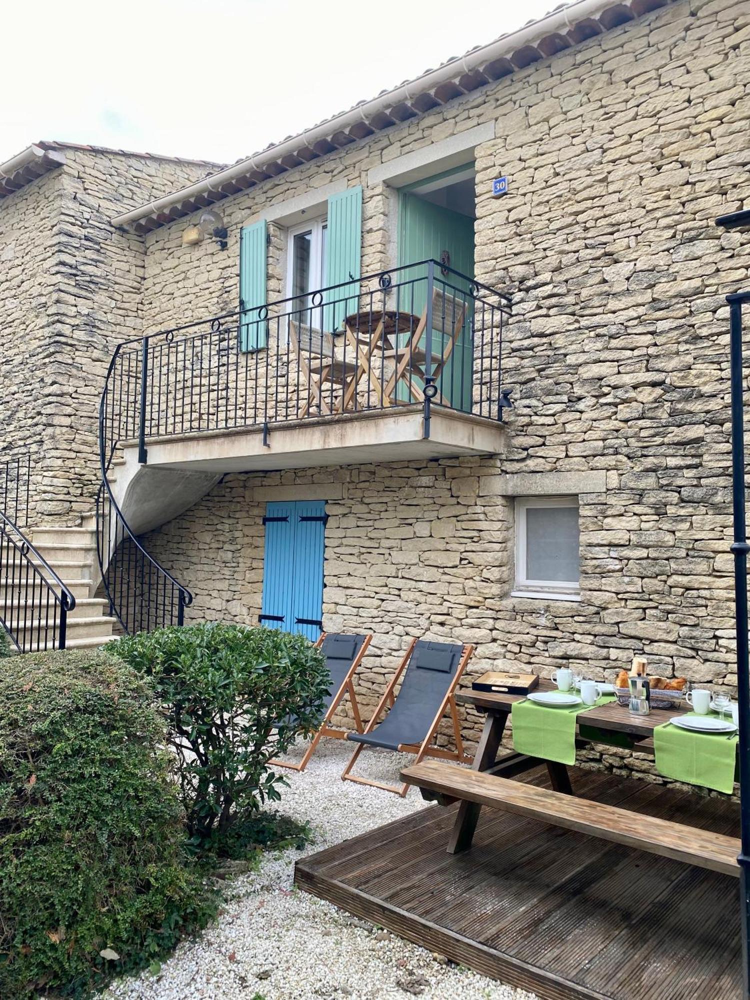 Apartmán Cigale De Gordes Exteriér fotografie