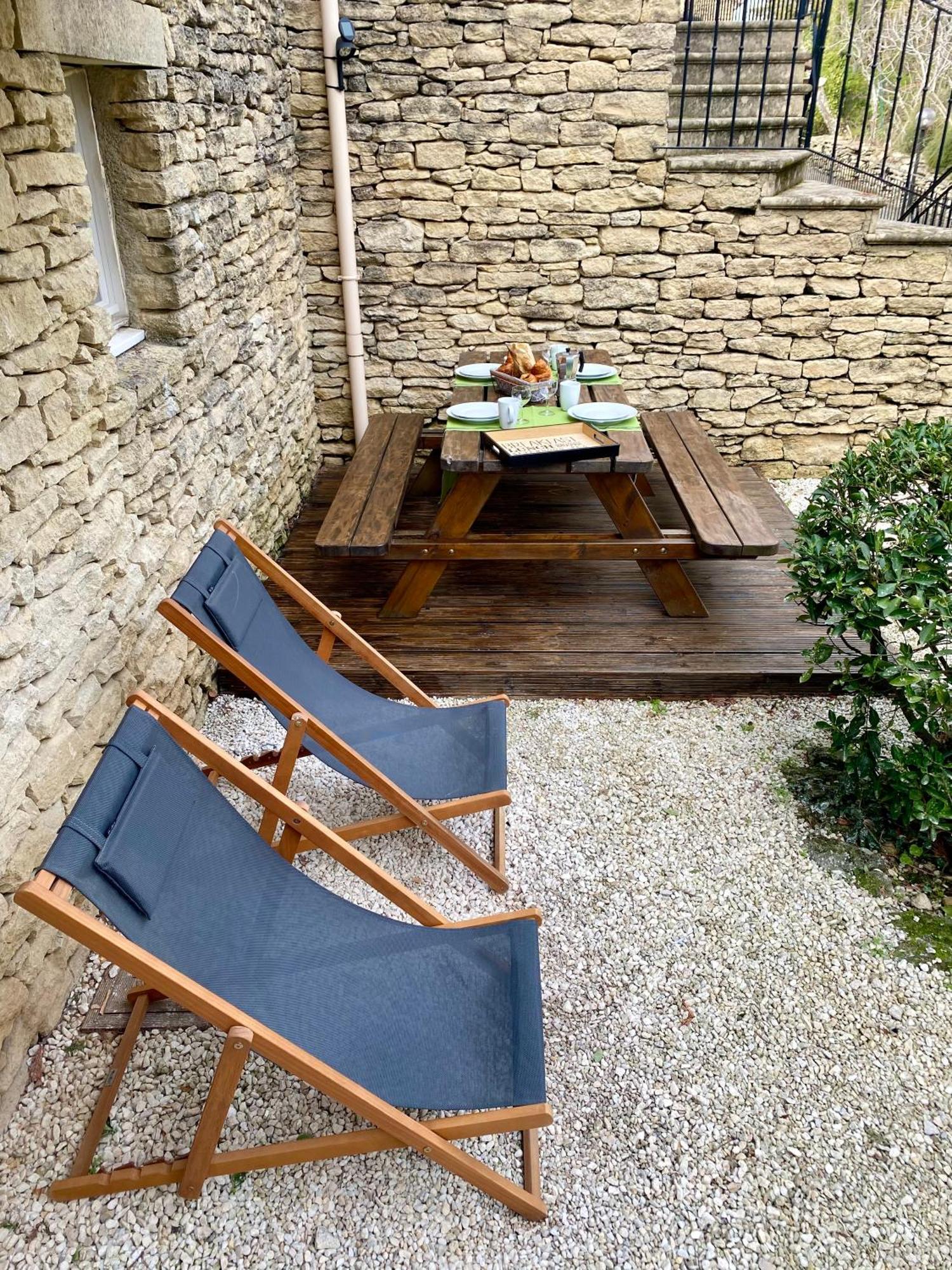 Apartmán Cigale De Gordes Exteriér fotografie